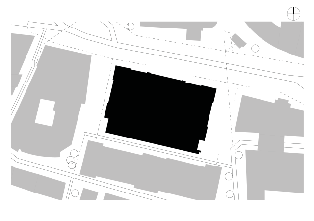 Plan - Place Saint-François 15 (ancien bâtiment des Postes) 